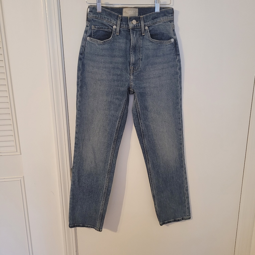 Everlane Blue Denim Jeans Size 24 Crop